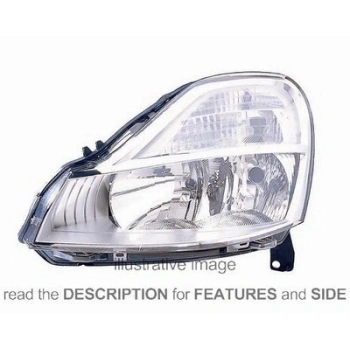 Renault Modüs Ön Far Elektrikli Sağ 2008- (Oem No:  7701069732)