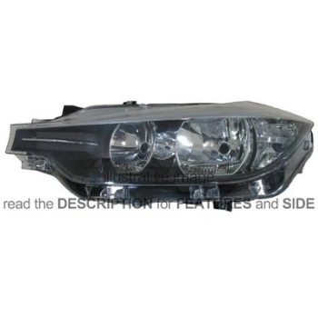 Bmw 3 Serisi Ön Far Elektrikli Motorlu Sol 2015- (Oem No:  63117365595)