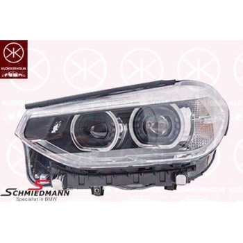 Bmw X3 X3 Ön Far Elektrikli Motorlu Led. Sol 2017- (Oem No:  63117466125)