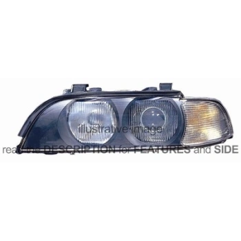 Bmw 5 Serisi Ön Far Beyaz Sol 1998-2000 (Oem No:  63128375299)