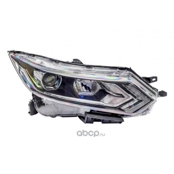 Nissan Qashqai Ön Far Elektrikli Motorlu Ledli Halojen Sağ 2017- (Oem No:  26010-Hv00B)