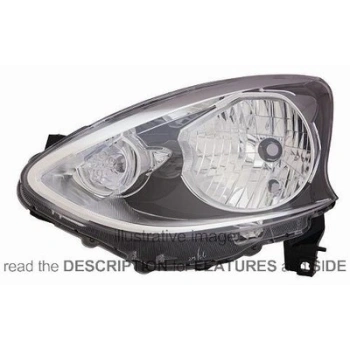 Nissan Micra Ön Far Elektrikli Motorlu Sol 2013- (Oem No:  26060-3Hn1A)