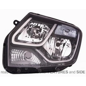 Dacia Duster Ön Far Kablolu Sol 2013- (Oem No:  260606709R)