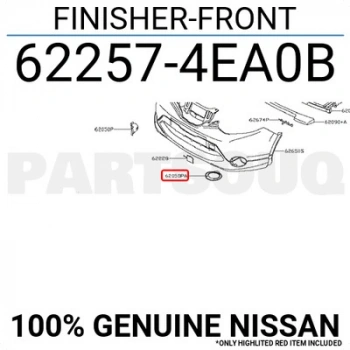 Nissan Qashqai Sis Far Kapağı Sol 2013- (Oem No:  622574Ea0B)