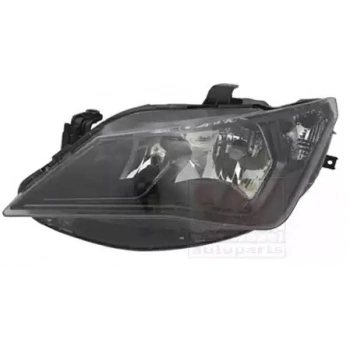 Seat İbiza Ön Far Elektrikli Çift Reflektör Siyah Sol 2012-  (Oem No:  6J1941033H)