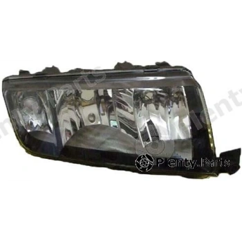 Skoda Fabia Ön Far Elektrikli Siyah Sağ 2004- 2007 (Oem No:  6Y1941016P)