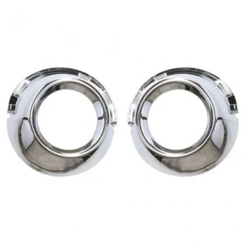 Peugeot 307 Ön Sis Far Çerçevesı Nikelaj Set 2005 2008- (Oem No:  7452Hc)