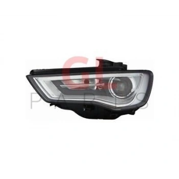 Audi A3 Ön Far Elektrikli Motorlu Nikelaj Ledlı Xenon Tip Sol 2013-2016  (Oem No:  8V0941043)