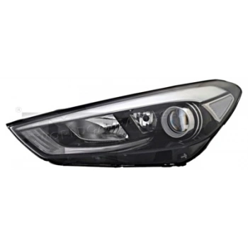 Hyundai Tucson Ön Far Elektrikli Motorlu Gündüz Ledlı Sol 2014- (Oem No:  92101-D7000)