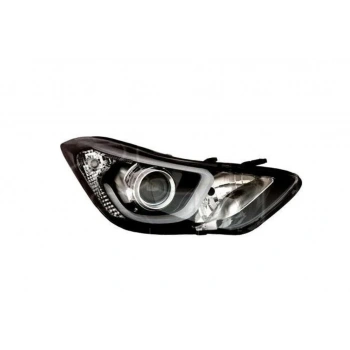 Hyundai Elentra Ön Far Elektrikli Motorlu Mercekli Ledli Sağ 2014-2015 (Oem No:  921023X420)