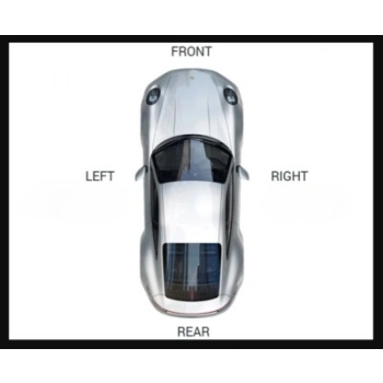 Mercedes E Class Ön Sis Lamba Kapağı Gündüz Far Delikli Desenli Sağ 2009-  (Oem No:  A2128851023)