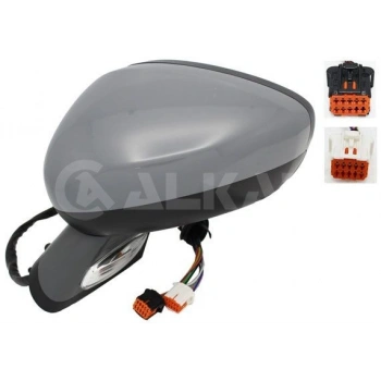 Citroen C4 C5 Dış Ayna Kapağı Astarlı Sol 2009 (Oem No:  1608533680)