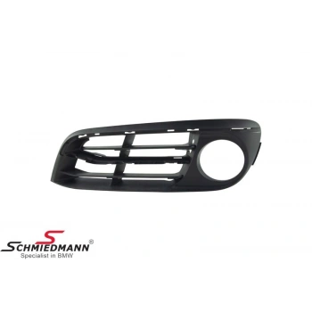 Bmw 5 Serisi Ön Sis Lamba Kapağı Siyah Desenli Lux. Sağ 2012- (Oem No:  51117331732)