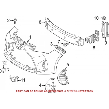 Toyota Yaris Ön Sis Lamba Kapağı Sağ 2014-2016 (Oem No:  814810D250)