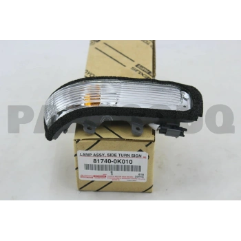 Toyota Hilux Dış Ayna Sinyali Sol 2011-- (Oem No:  817400K010)