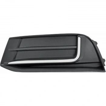 Audi A3 Ön Sis Lamba Kapağı Nikelaj Çıtalı Sedan Sol 2016- (Oem No:  8V5807671B9B9)