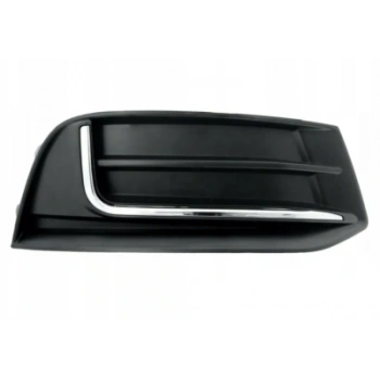 Audi A3 Ön Sis Lamba Kapağı Nikelaj Çıtalı Sedan Sağ 2016- (Oem No:  8V5807672B9B9)