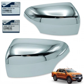 Ford Ranger Dış Ayna Kapağı Nikelaj Sağ 2012-  (Oem No:  Ab3917K746Da)