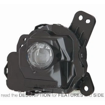 Mazda 6 Ön Sis Lambası Sol 2014- (Oem No:  Ghp9-51-690A)