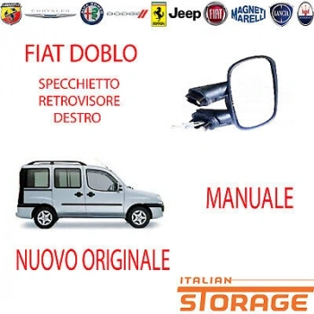 Fiat Doblo Dış Ayna Manuel Sağ 2000 (Oem No:  735394266)