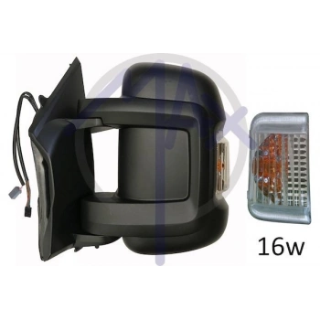 Fiat Ducato Dış Ayna Manuel Sensörlü Sinyalli Sol 2006- (Oem No:  735661906)