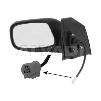 Toyota Corolla Ayna Elektrikli Isıtmalı 5 Pinli Kare Soket Sol 2002-2008 (Oem No:  8790602050)