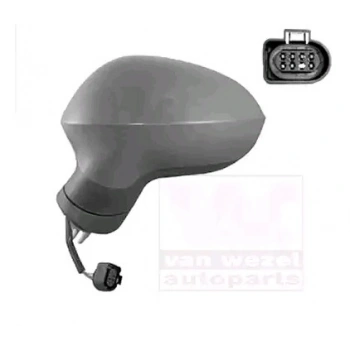 Seat Leon Dış Ayna Elektrikli Isıtmalı Katlanır 7 Pın Astarlı Sol 2009-  (Oem No:  1P1857507M9B9)