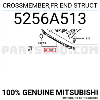 Mitsubishi Pajero Ön Travers 2007- (Oem No:  5256A513)