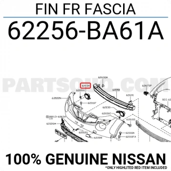 Nissan Juke Ön Gündüz Farı Yuva Sacı Sağ 2011- (Oem No:  62256Ba61A)