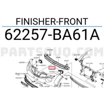 Nissan Juke Ön Gündüz Farı Yuva Sacı Sol 2011- (Oem No:  62257Ba61A)