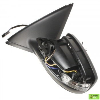 Skoda Fabia Dış Ayna Elektrikli Isıtmalı Sinyalli Astarlı Sol 2015- (Oem No:  6V1857507C)