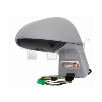 Citroen C4 Dış Ayna Elektrikli Isıtmalı Astarlı Sol 2004- (Oem No:  8149Zw)