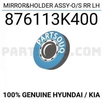 Hyundai Sonata Dış Ayna Elektrikli Isıtmalı Sol 2006- (Oem No:  876113K400)