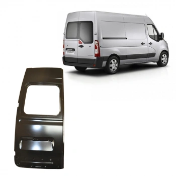 Renault Master Arka Bagaj Kapısı Camlı Sol 2011-2017 (Oem No:  901014954R)