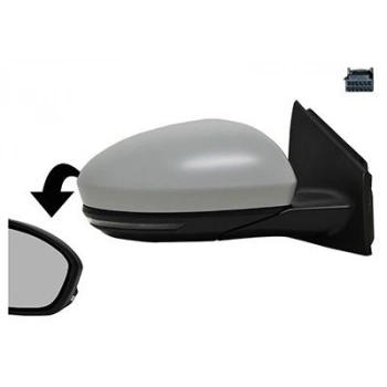 Renault Megane Dış Ayna Elektrikli Isıtmalı Sensörlü Sinyalli Astarlı Sağ 2016- (Oem No:  963019417R)