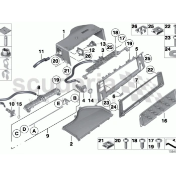 Opel Zafira Ön Panjur 1999- (Oem No:  9118340)