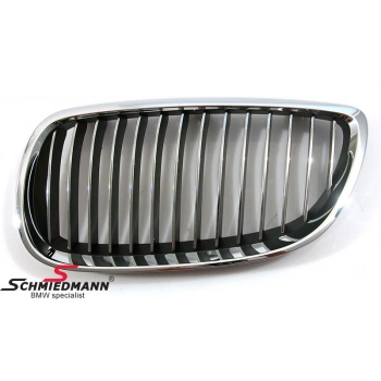 Bmw E92 Coupe Ön Panjur Nikelaj Siyah Sol 2006- (Oem No:  51137157277)