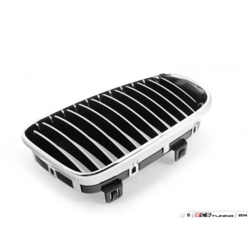 Bmw 1 Serisi Ön Panjur Komple Nikelaj Siyah Sol 2007-- (Oem No:  51137179655)