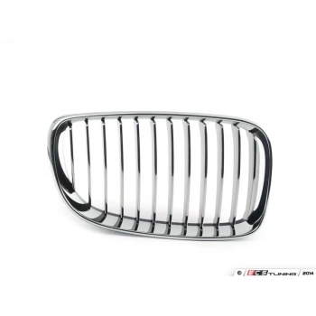 Bmw 1 Serisi Ön Panjur Komple Nikelaj Siyah Sağ 2007-- (Oem No:  51137179656)