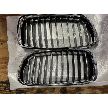 Bmw 3 Serisi Ön Panjur Nikelaj/Tıtan Modrn Sol 2011- (Oem No:  51137263479)