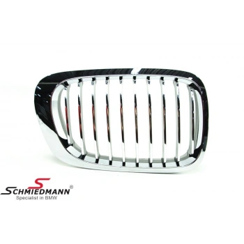 Bmw 3 Serisi Coupe Ön Panjur Nikelaj Siyah Sağ 1998-2003 (Oem No:  51138208686)