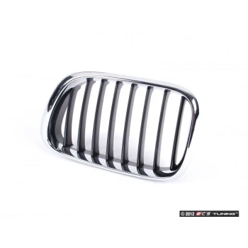 Bmw X5 Ön Panjur Nikelaj Siyah Sol 2000-2003 (Oem No:  51138402645)