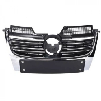 Volkswagen Jetta Ön Panjur Nikelaj Sıyah Bandlı 2005  (Oem No:  1K5853653A)