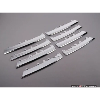 Volkswagen Jetta Ön Panjur Bandı Nikelaj Takım 2005- (Oem No:  1Km898653)