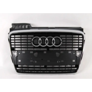 Audi A4 Ön Panjur Nikelaj Çerçevelı Komp2005-2008 (Oem No:  8E0853651J1Qp)