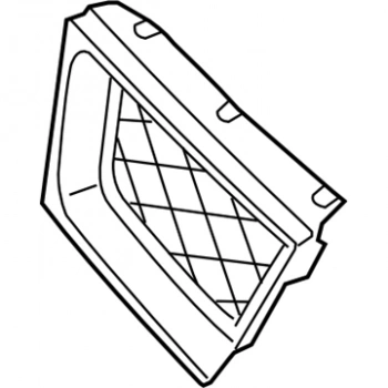 Subaru İmpreza Ön Panjur Nikelaj Sağ 2006- 2007 (Oem No:  91121Fe210)