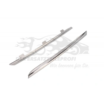 Renault Clio Ön Panjur Bandı Nikelaj Set Hatchback 2012 (Oem No:  960101654R)