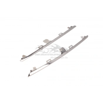 Renault Captur Ön Panjur Bandı Set Nikelaj 2016- (Oem No:  960109582R)