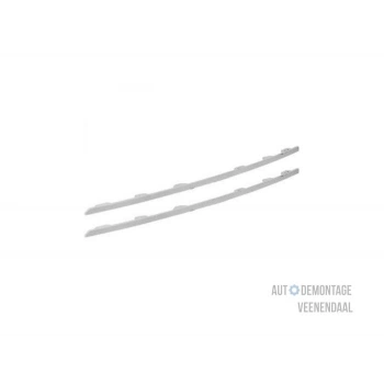 Renault Clio Ön Panjur Bandı Nikelaj Set 2020  (Oem No:  960109845R)