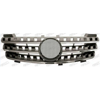 Mercedes Ml Class Ön Panjur Nikelaj Bandlı Siyah 2006- (Oem No:  A16488006857167)